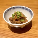 手打ちそば やっ古 - 牛肉とレンコン