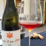 日本料理 TOBIUME - お酒②ドメーヌ・タカヒコ・ソガ・ナナツモリ・ブラン・ド・ノワール2022/2023MV(赤ワイン、北海道)
      葡萄品種:ピノ・ノワール100％