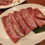 焼肉 山河 - サービスカルビ