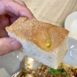 VICINO Pasta & Bar - ランチに付くフォカッチャ