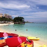 Shangri-La's Mactan Resort and Spa Cebu - プライベートビーチ