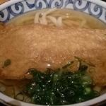 熟成うどん なかや - きつねうどん＠熟成うどんなかや（2014年1月7日）