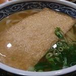 熟成うどん なかや - きつねうどん＠熟成うどんなかや（2014年6月24日）