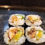 えび寿し - 巻き物  あなきゅう