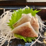 えび寿し - 刺身  イカ耳