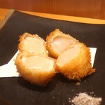 こころや - 帆立レアフライ 山椒塩