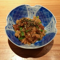 とり茶太郎 - ぼんじりと芹の混ぜご飯