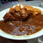 ほびーい喫茶店 - エビカツカレー(値段お任せ)