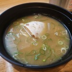 どんぶり次郎 - （※写真6）あら汁