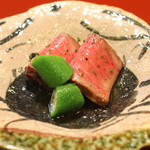 ひろ作 - 「お肉料理」・低温調理のランプ肉　(2014/09)