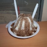 Waiola Shave Ice - 2007年のエクストラ･ラージ･ボウルのチョコレート･ファッジ＄3.50