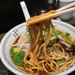 スパイス・ラー麺 卍力 - 太麺ストレートが美味い