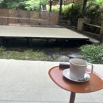 奥貴船 兵衛 - 朝食後のハーブティー。あしらいも素敵。