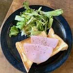 フジヤコーヒーsupports by横森珈琲 - モーニングハムトースト700円