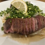 牛たん料理 閣 - たんのタタキ