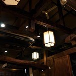 お宿　のし湯 - 天井が高く梁が立派