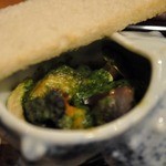 お宿　のし湯 - 栄螺（さざえ）の香味焼き