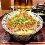 グリルやまだ - 牛ロースステーキ丼