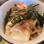 さか本 そば店 - 2024年11月多分、、セリぶっかけとろろ蕎麦だったか