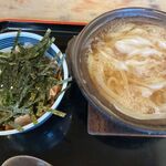 さか本 そば店 - 2024年11月釜揚げ納豆うどん