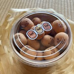 カステラのあかちゃん - どの赤ちゃんが入ってるかシールつけてます