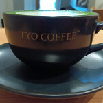 リットコーヒー&ティースタンド - オリジナルブレンドの抹茶ラテ