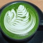 リットコーヒー&ティースタンド - オリジナルブレンドの抹茶ラテ