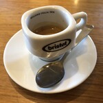 ピッツェリア ナポレターナ ラルデンツァ - 平日ランチマルゲリータセット（ドリンク付き）：１３２０円（別途席料：１１０円必要）のエスプレッソ