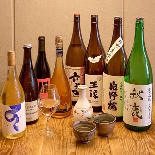 お酒好きの方にもご満足いただける豊富な品揃えが魅力