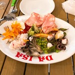 ピッツエリア エ トラットリア ダ イーサ - 前菜盛り合わせ