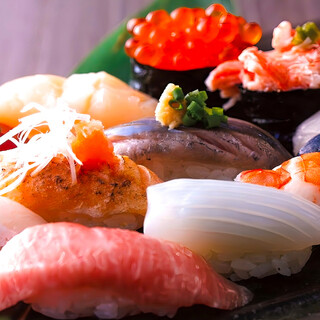 《新鮮なネタが揃う！寿司食べ放題》