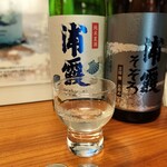 浦霞醸造元 - 試飲(3コイン、400円)
