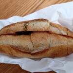 しあわせの葉っぱベーカリー - 明太フランス(税抜346円)