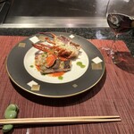 グランドプリンスホテル 大阪ベイ - 活オマール海老と白身魚の鉄板焼き