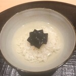 新ばし 星野 - 塩昆布のお茶漬け