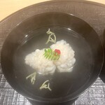 新ばし 星野 - 牡丹ハモ