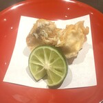 新ばし 星野 - 甘鯛の天ぷら