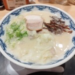 博多らーめん由丸 - わんたん麺970円