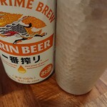 麺屋 寛 - 缶ビール