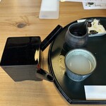 そば処 山の神 - 蕎麦湯