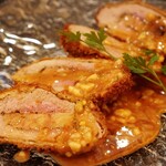 とんかつ マンジェ - フォアグラとんかつ！