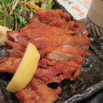 マルカイ札幌水産 - ランチ「鶏のザンギ定食 850円」ザンギアップ