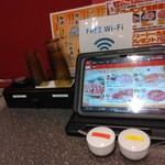 焼肉レストラン ひがしやま - 卓上【２０２５年８月撮影】