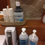 焼肉レストラン ひがしやま - トイレにマウスウォッシュあり【２０２５年８月撮影】