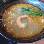 幸楽苑 - スープ割投入