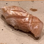 すしやのたい悟 - 鮃昆布〆さんでーす。