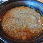 幸楽苑 - 背脂投入