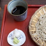 唐変木 - 薬味は辛味大根とわさび