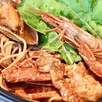 pasta家 - 漁師風トマトソース＋ルッコラ