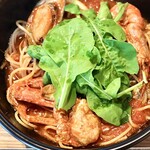 pasta家 - 漁師風トマトソース＋ルッコラ